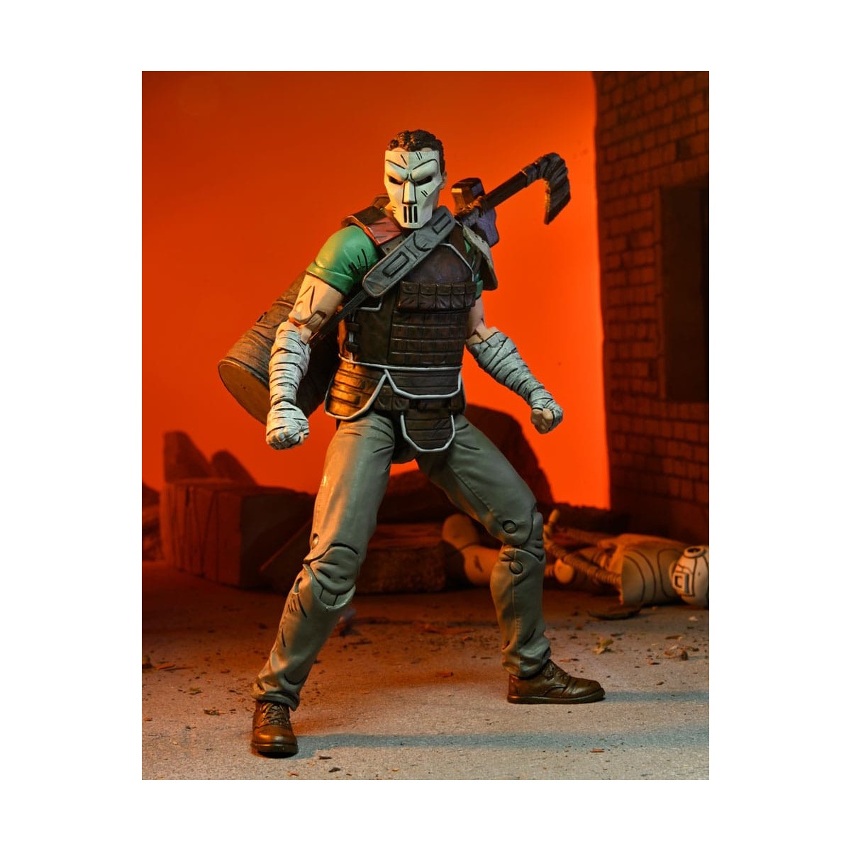 NECA - IDW Comics - Ultimate CASEY JONES L'ultimo Ronin - TMNT - Teenage Mutant Ninja Turtles