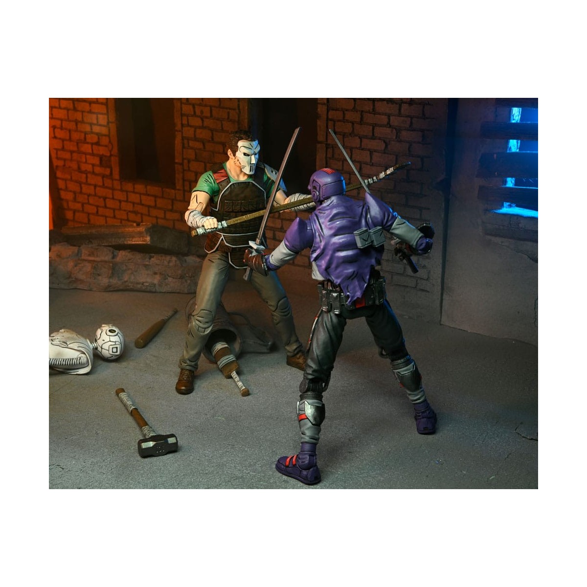 NECA - IDW Comics - Ultimate CASEY JONES L'ultimo Ronin - TMNT - Teenage Mutant Ninja Turtles