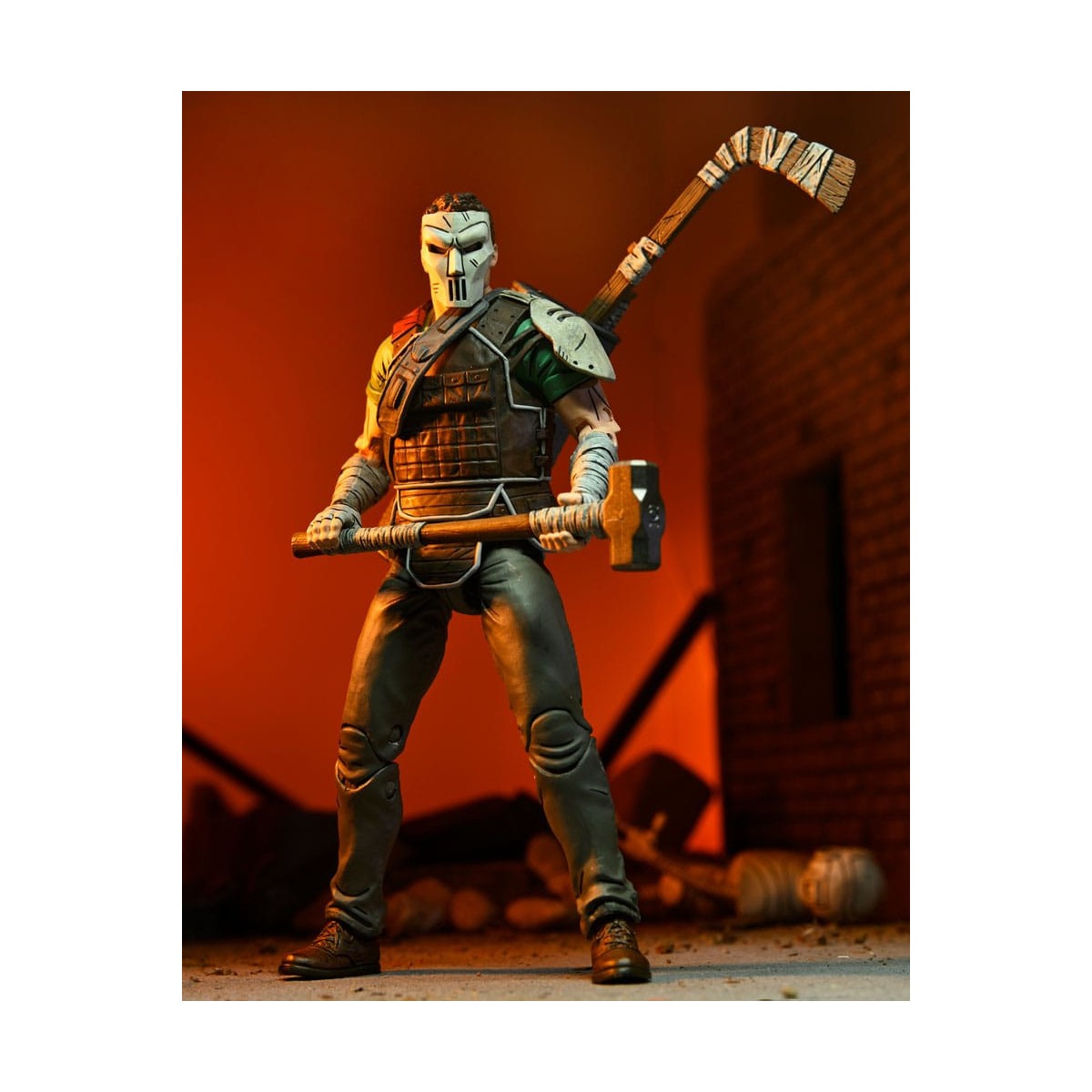 NECA - IDW Comics - Ultimate CASEY JONES L'ultimo Ronin - TMNT - Teenage Mutant Ninja Turtles