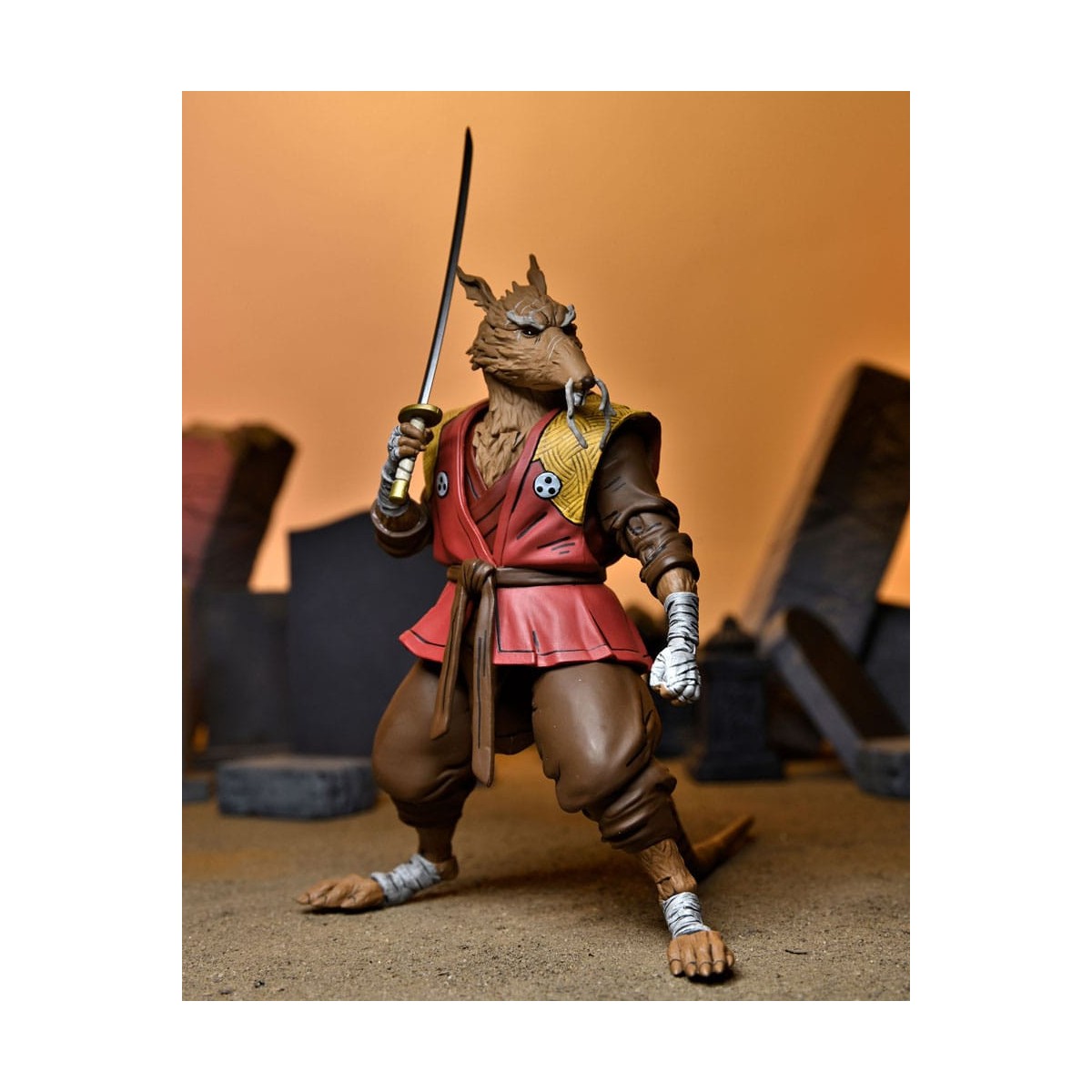 NECA - IDW Comics - Ultimate SPLINTER L'ultimo Ronin - TMNT - Teenage Mutant Ninja Turtles