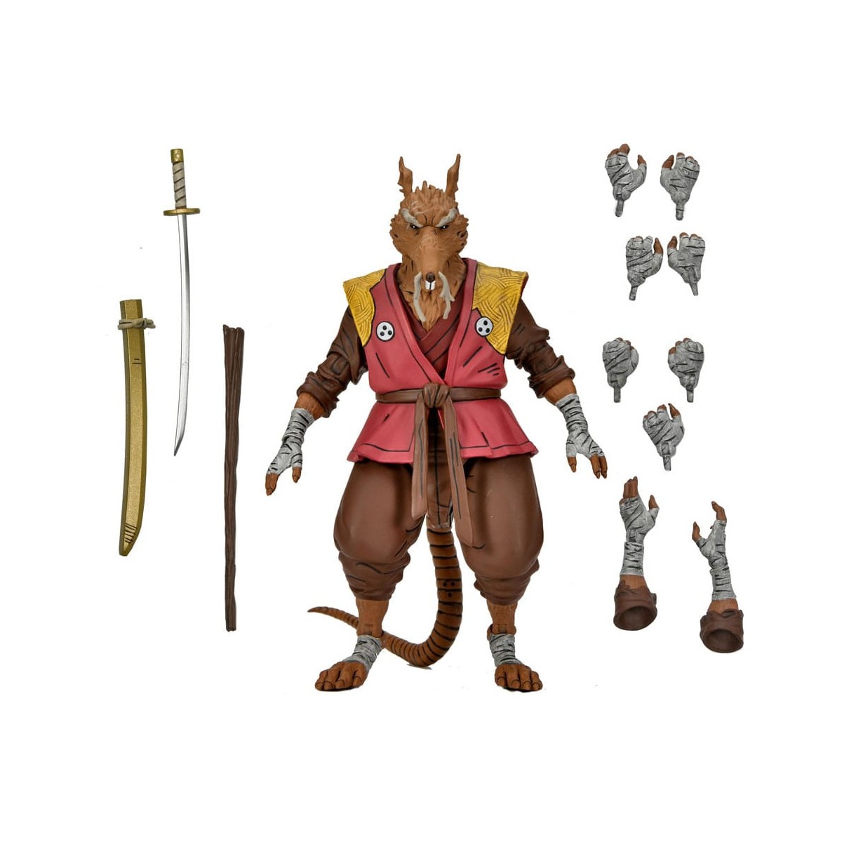 NECA - IDW Comics - Ultimate SPLINTER L'ultimo Ronin - TMNT - Teenage Mutant Ninja Turtles