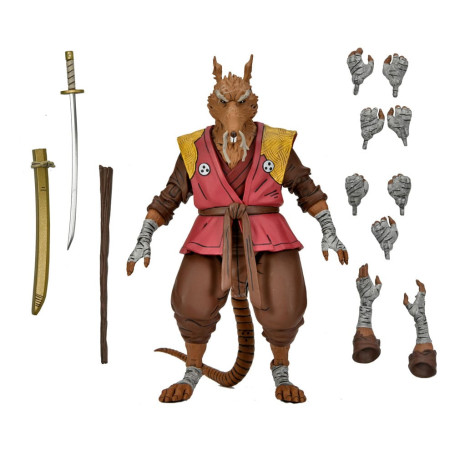 NECA - IDW Comics - Ultimate SPLINTER L'ultimo Ronin - TMNT - Teenage Mutant Ninja Turtles