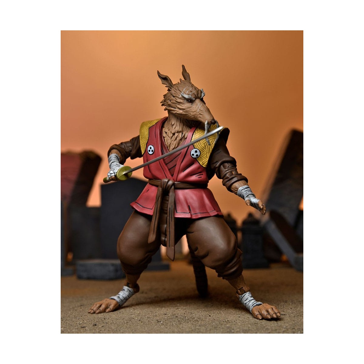 NECA - IDW Comics - Ultimate SPLINTER L'ultimo Ronin - TMNT - Teenage Mutant Ninja Turtles