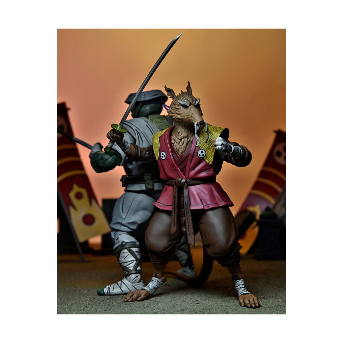 NECA - IDW Comics - Ultimate SPLINTER L'ultimo Ronin - TMNT - Teenage Mutant Ninja Turtles