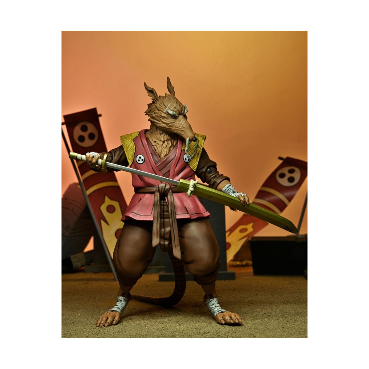 NECA - IDW Comics - Ultimate SPLINTER L'ultimo Ronin - TMNT - Teenage Mutant Ninja Turtles