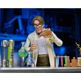 Neca - Cappotto da laboratorio Professor Perry e Tuta Hazmat Professor Perry