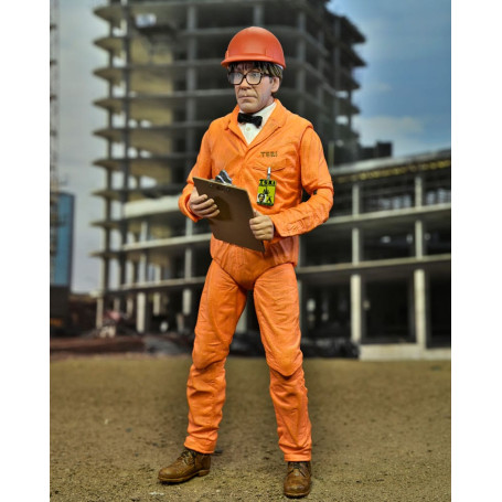 Neca - Cappotto da laboratorio Professor Perry e Tuta Hazmat Professor Perry