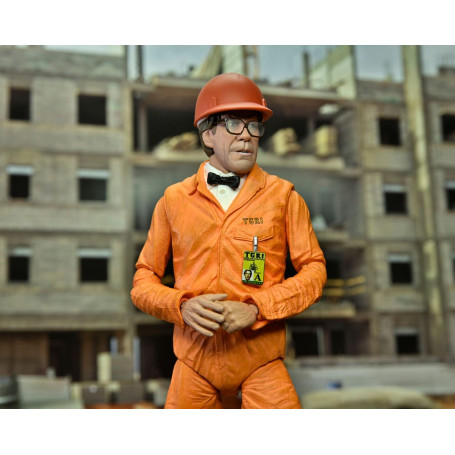 Neca - Cappotto da laboratorio Professor Perry e Tuta Hazmat Professor Perry