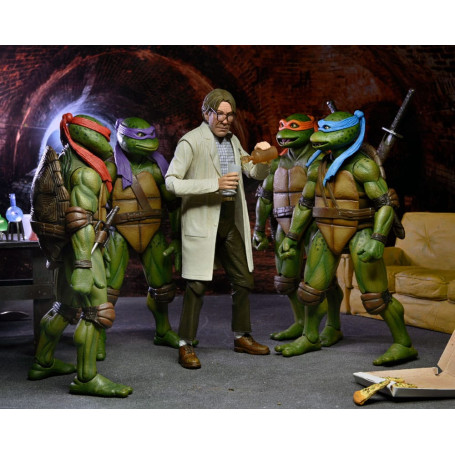 Neca - Cappotto da laboratorio Professor Perry e Tuta Hazmat Professor Perry