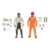Neca - Cappotto da laboratorio Professor Perry e Tuta Hazmat Professor Perry