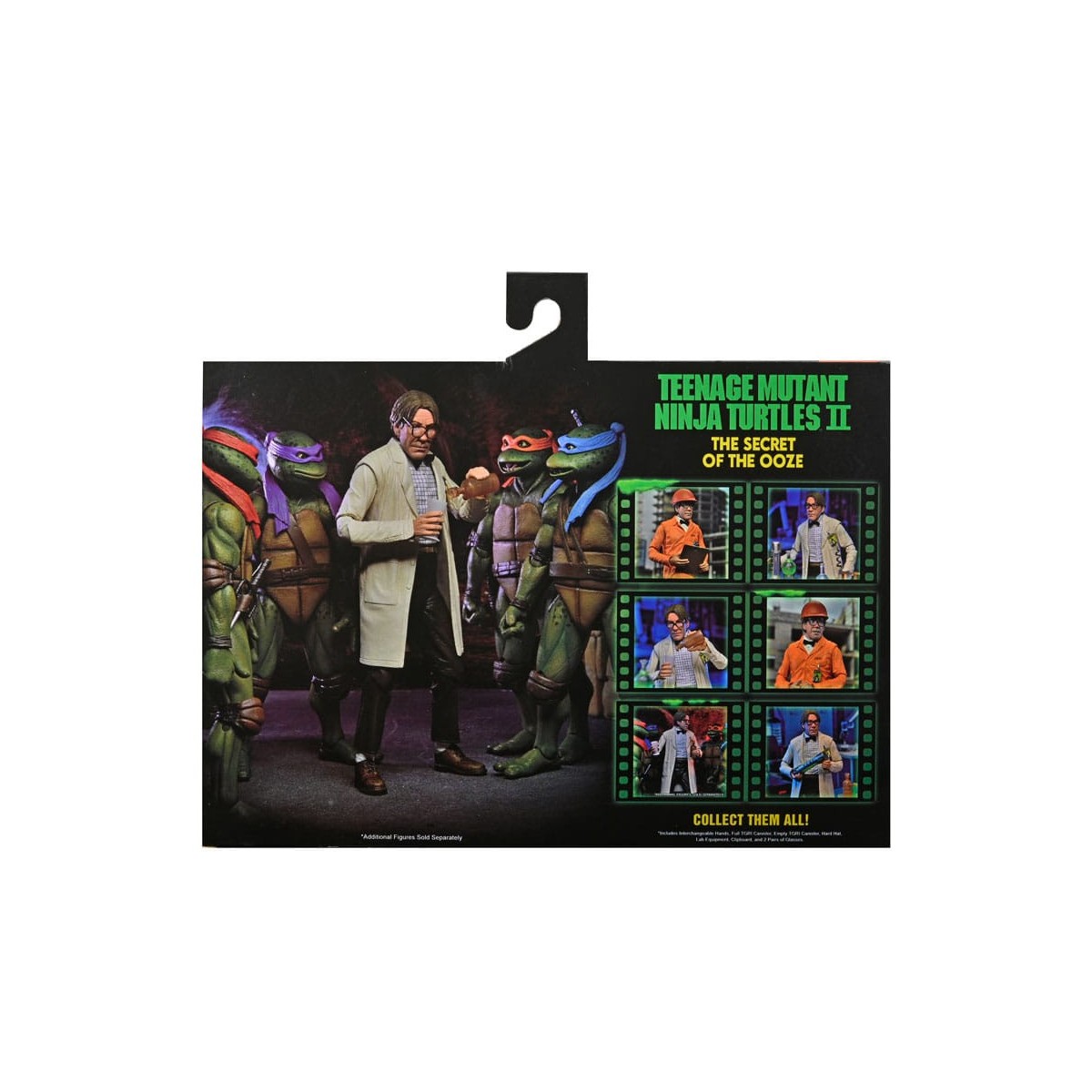 Neca - Cappotto da laboratorio Professor Perry e Tuta Hazmat Professor Perry