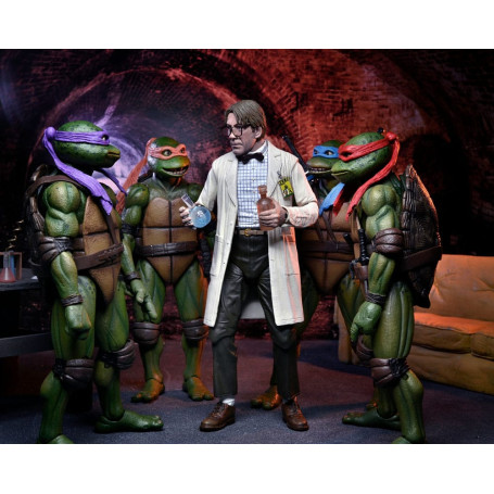 Neca - Cappotto da laboratorio Professor Perry e Tuta Hazmat Professor Perry