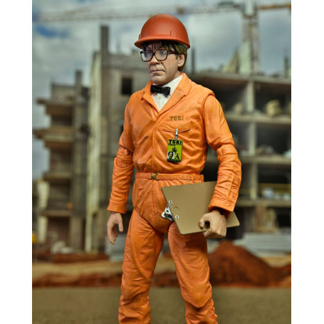Neca - Cappotto da laboratorio Professor Perry e Tuta Hazmat Professor Perry