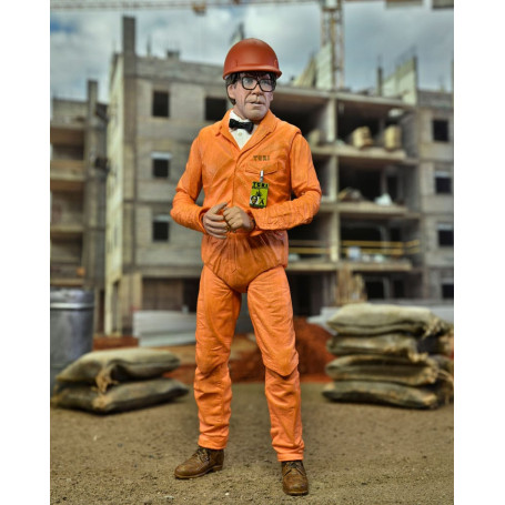 Neca - Cappotto da laboratorio Professor Perry e Tuta Hazmat Professor Perry