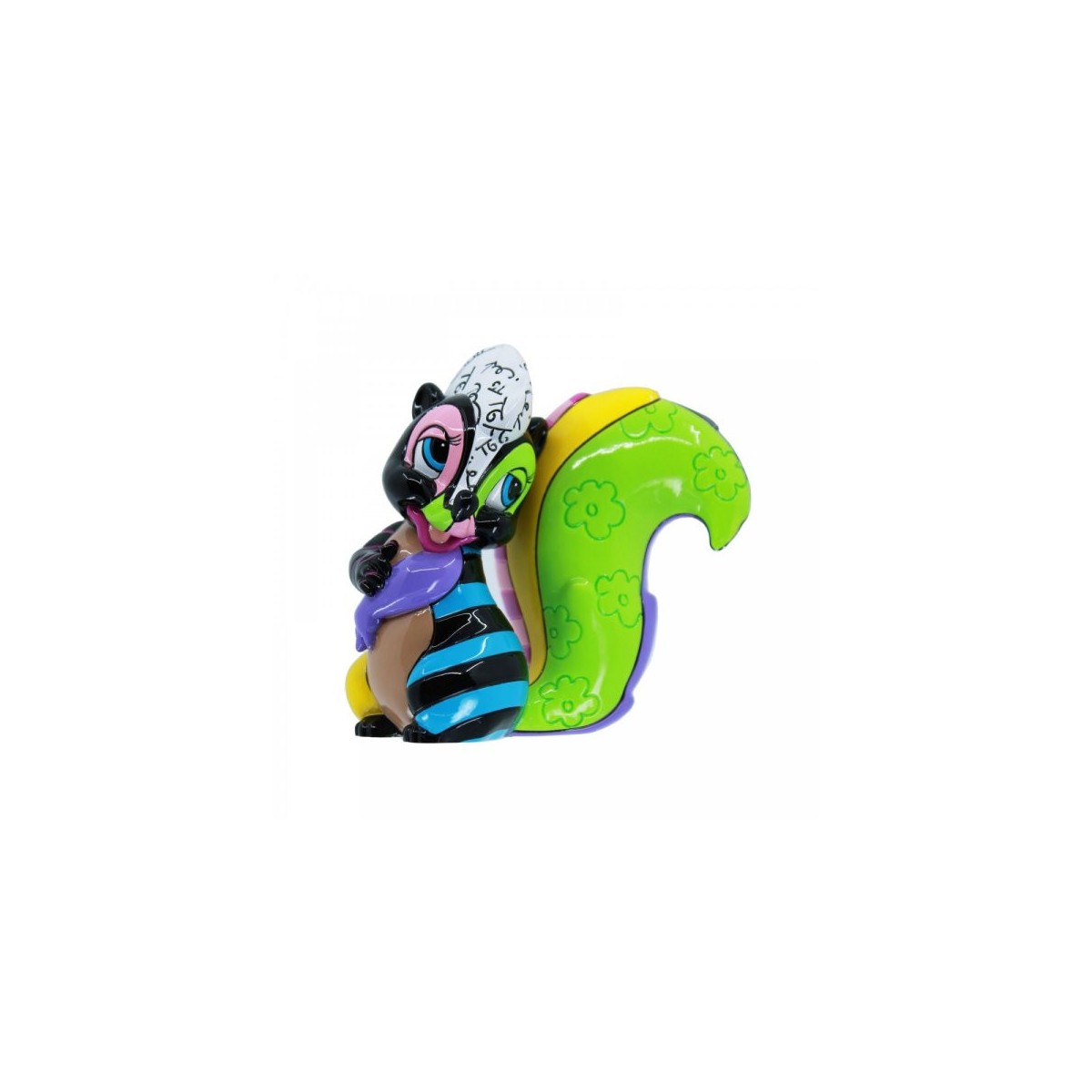 Disney Britto Bambi - Mini Figurina Fiore - Fiore