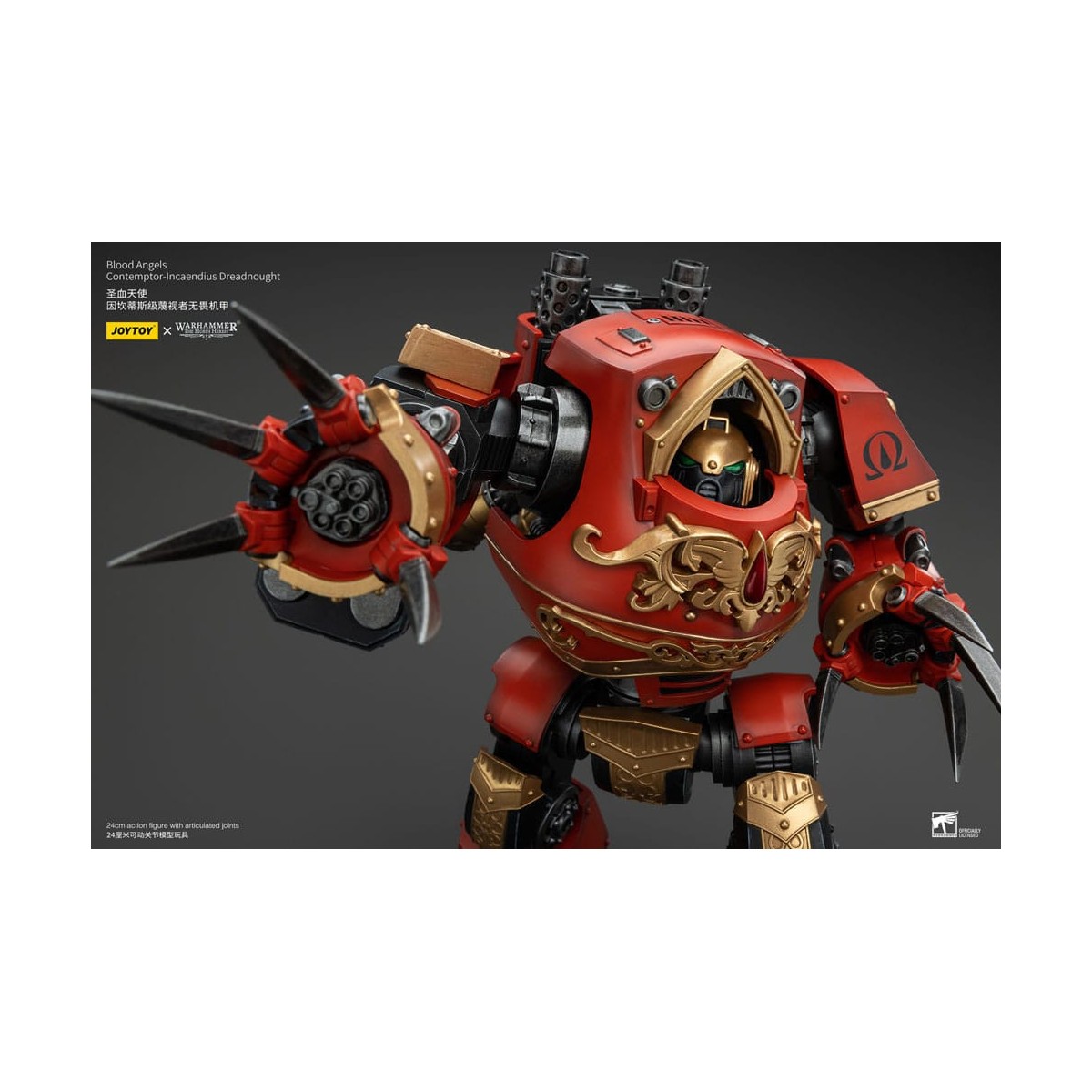 Joytoy - Warhammer - Angeli del Sangue - Contemptor-Incaendius Dreadnought - L'eresia di Horus