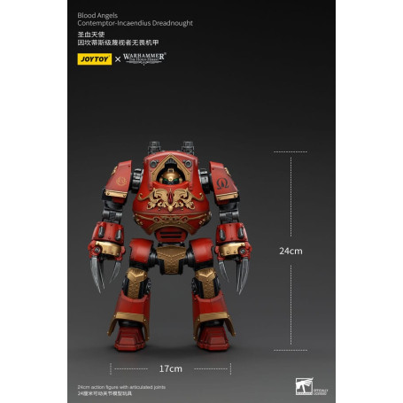 Joytoy - Warhammer - Angeli del Sangue - Contemptor-Incaendius Dreadnought - L'eresia di Horus