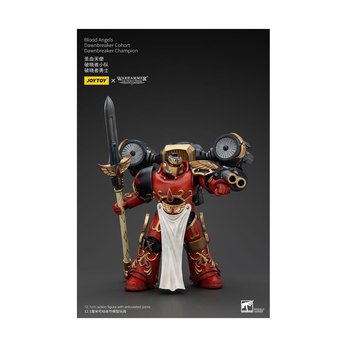 Joytoy - Warhammer - Coorte dei Blood Angels Dawnbreaker - Campione Dawnbreaker - L'eresia di Horus