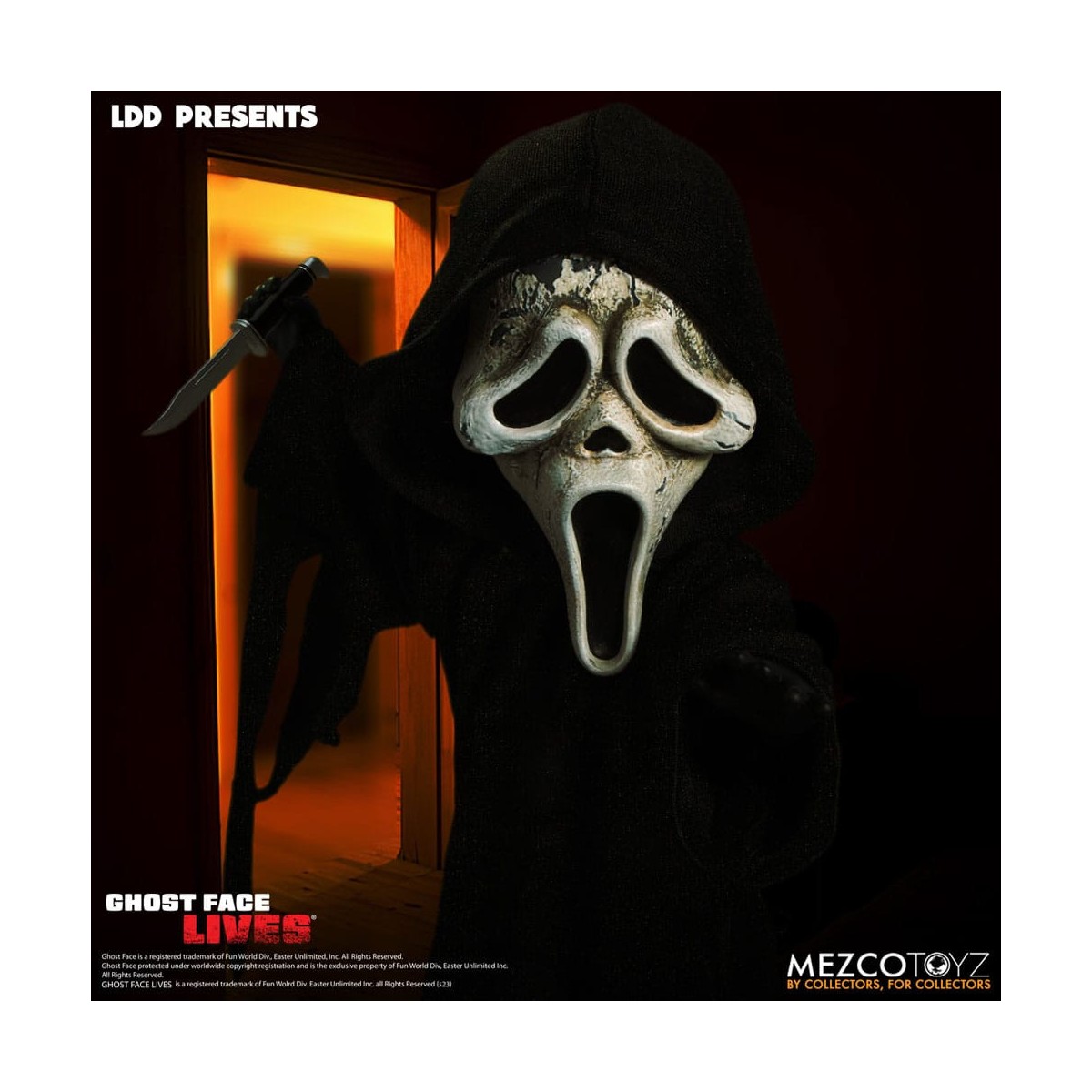 Mezco Bambole dei morti viventi - Ghostface vive - Edizione zombie