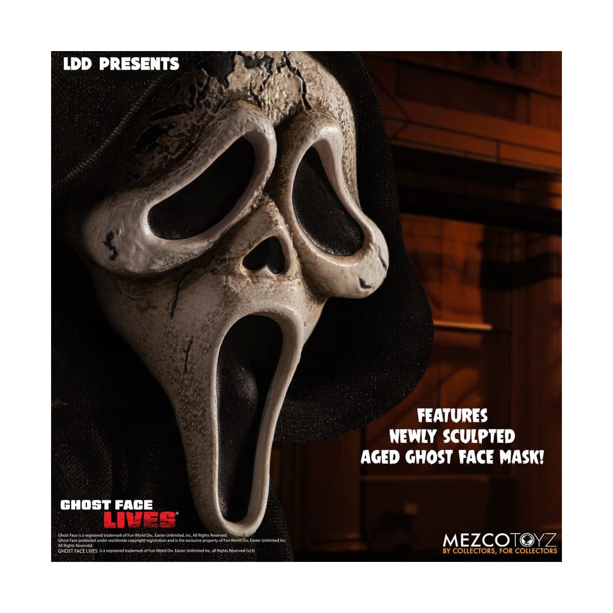 Mezco Bambole dei morti viventi - Ghostface vive - Edizione zombie