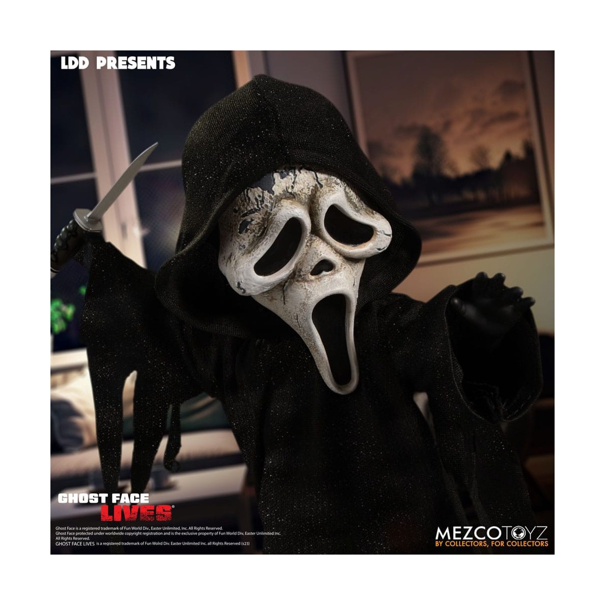 Mezco Bambole dei morti viventi - Ghostface vive - Edizione zombie