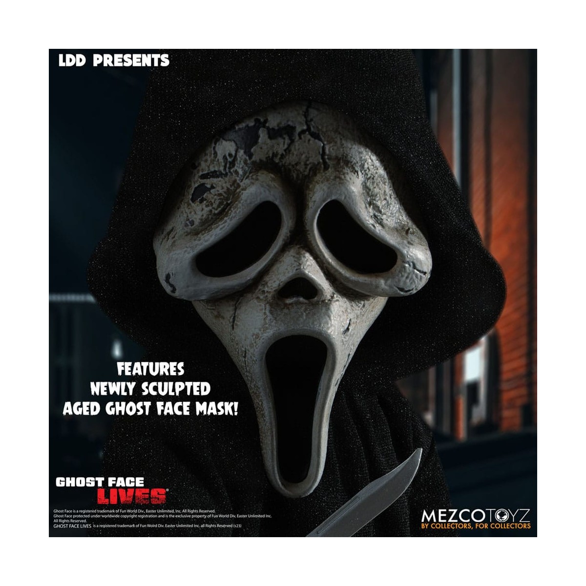 Mezco Bambole dei morti viventi - Ghostface vive - Edizione zombie