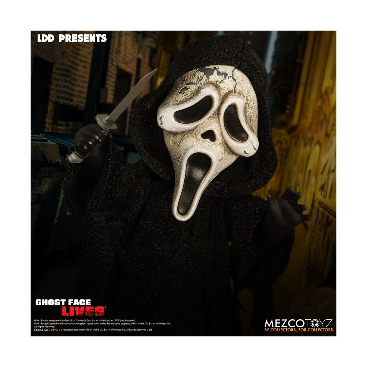 Mezco Bambole dei morti viventi - Ghostface vive - Edizione zombie