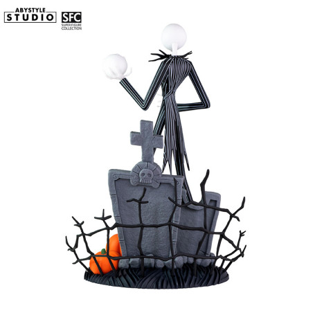 Abystyle - NIGHTMARE BEFORE XMAS - Jack faccia spaventosa sorridente - Super Figure Collection 1/10