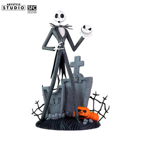 Abystyle - NIGHTMARE BEFORE XMAS - Jack faccia spaventosa sorridente - Super Figure Collection 1/10