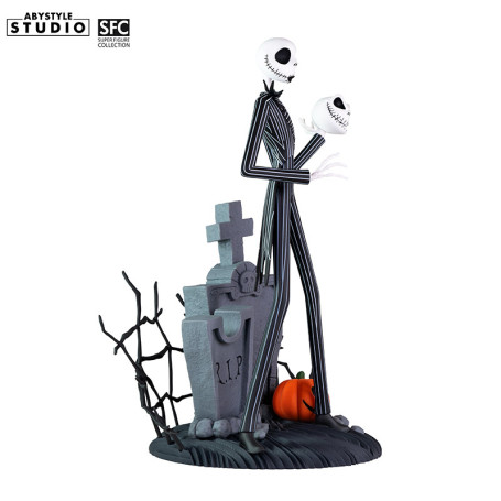Abystyle - NIGHTMARE BEFORE XMAS - Jack faccia spaventosa sorridente - Super Figure Collection 1/10