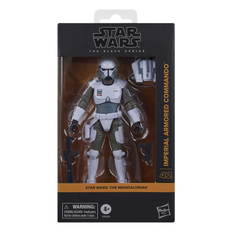 Hasbro Star Wars Serie Nera - Commando corazzato imperiale - Il Mandaloriano