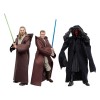 Star Wars Serie Nera - Confezione Qui-Gon Jinn, Darth Maul, Obi-Wan Kenobi Episodio I