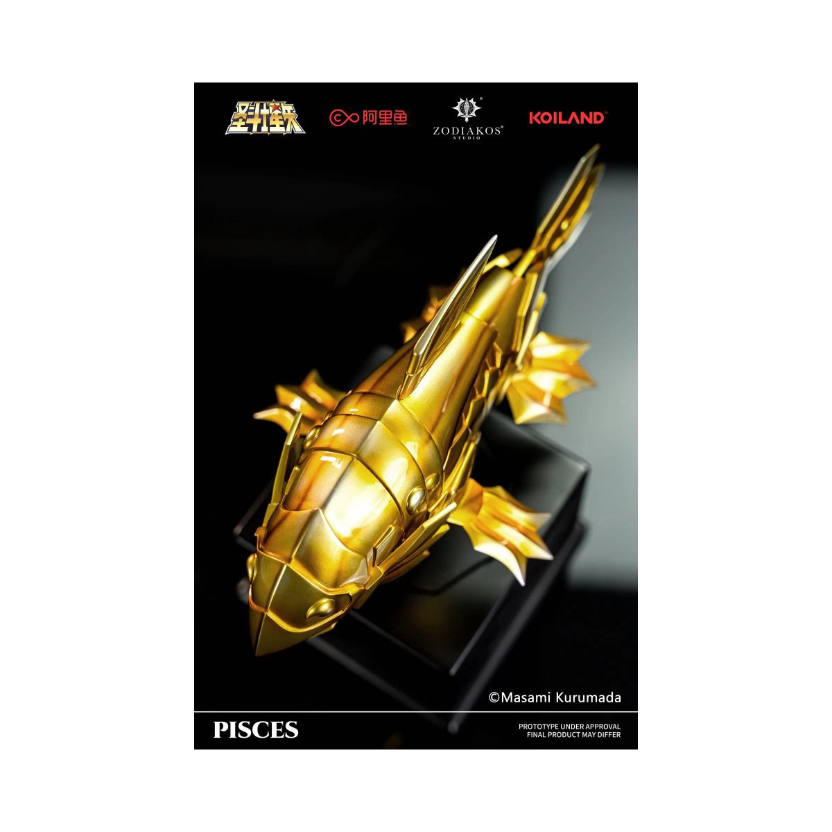 Zodiakos Studio - Tessuto dei Pesci - Totem dei Pesci 1/6 - Statua di Saint Seiya - Cavalieri dello Zodiaco