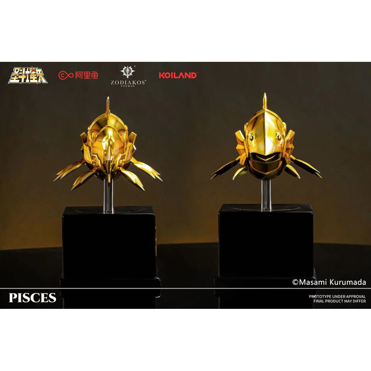 Zodiakos Studio - Tessuto dei Pesci - Totem dei Pesci 1/6 - Statua di Saint Seiya - Cavalieri dello Zodiaco