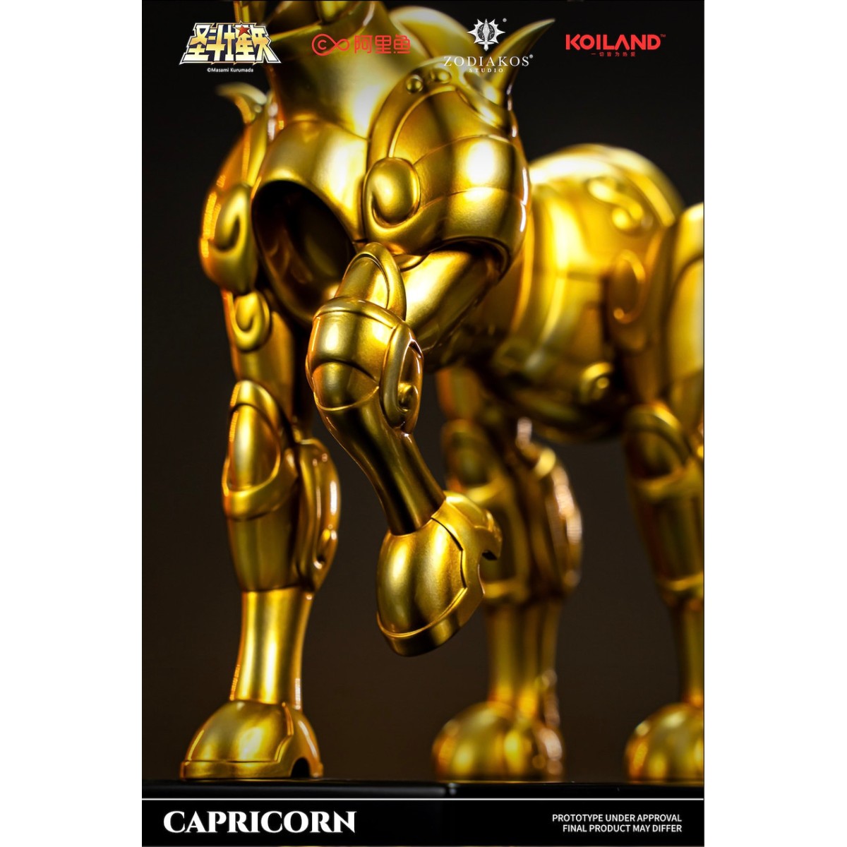 Zodiakos Studio - Tessuto del Capricorno - Totem del Capricorno 1/6 - Statua di Saint Seiya - Cavalieri dello Zodiaco