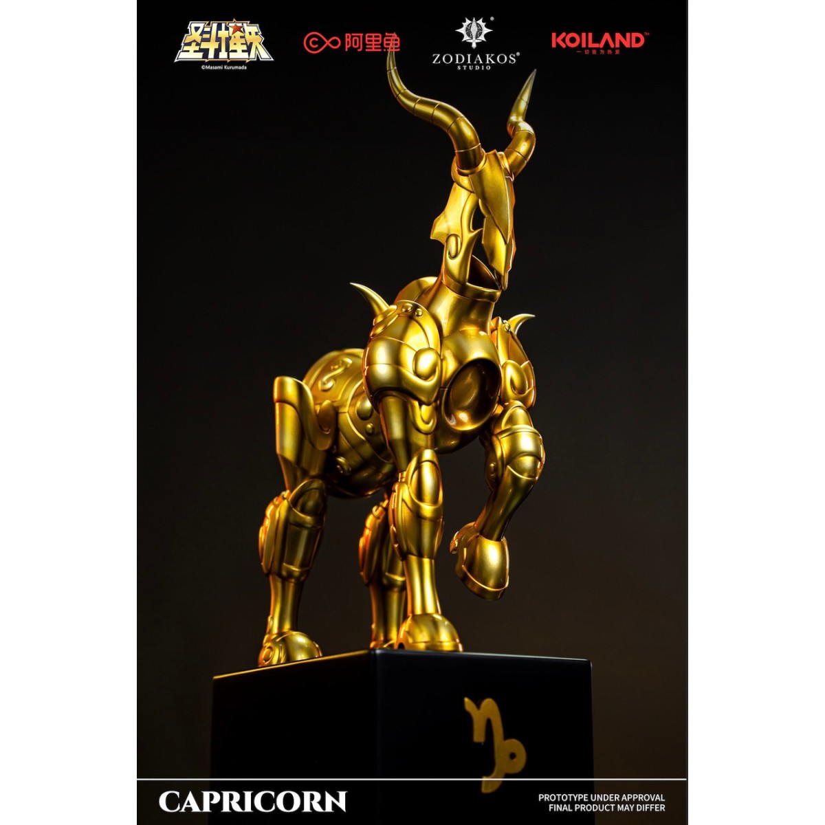 Zodiakos Studio - Tessuto del Capricorno - Totem del Capricorno 1/6 - Statua di Saint Seiya - Cavalieri dello Zodiaco