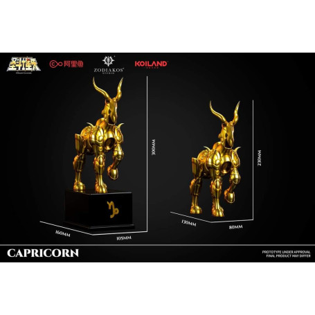 Zodiakos Studio - Tessuto del Capricorno - Totem del Capricorno 1/6 - Statua di Saint Seiya - Cavalieri dello Zodiaco