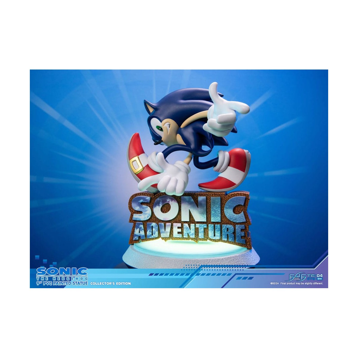Prime 4 figure - Edizione da collezione di Sonic the Hedgehog - Sonic Adventure