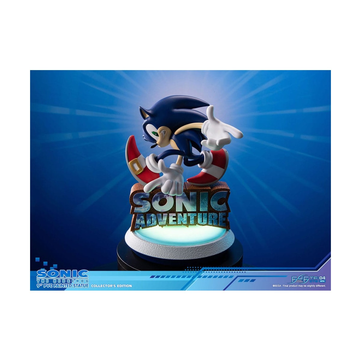 Prime 4 figure - Edizione da collezione di Sonic the Hedgehog - Sonic Adventure