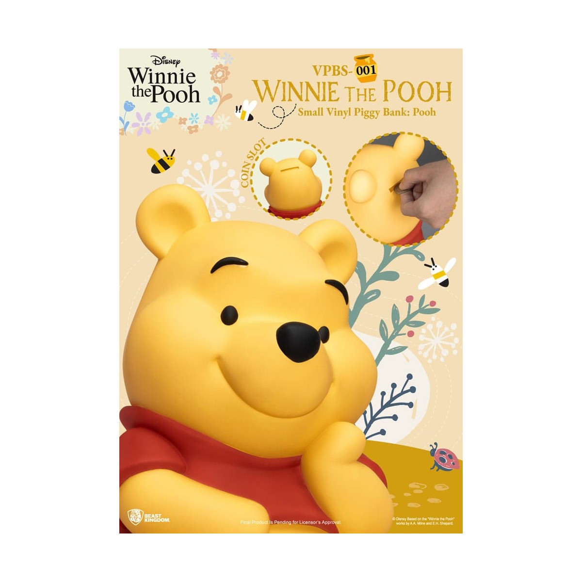 Regno delle Bestie Disney - Salvadanaio gigante di WINNIE THE POOH