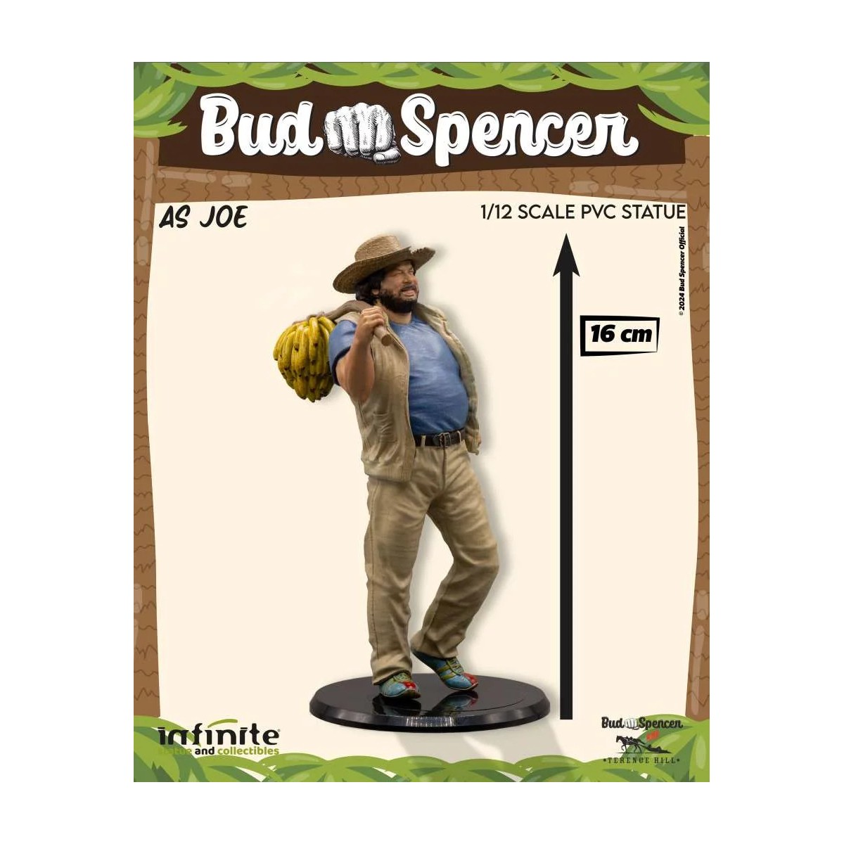 Infinite - Statua in pvc 1/12 di Bud Spencer come Joe - Banana Joe