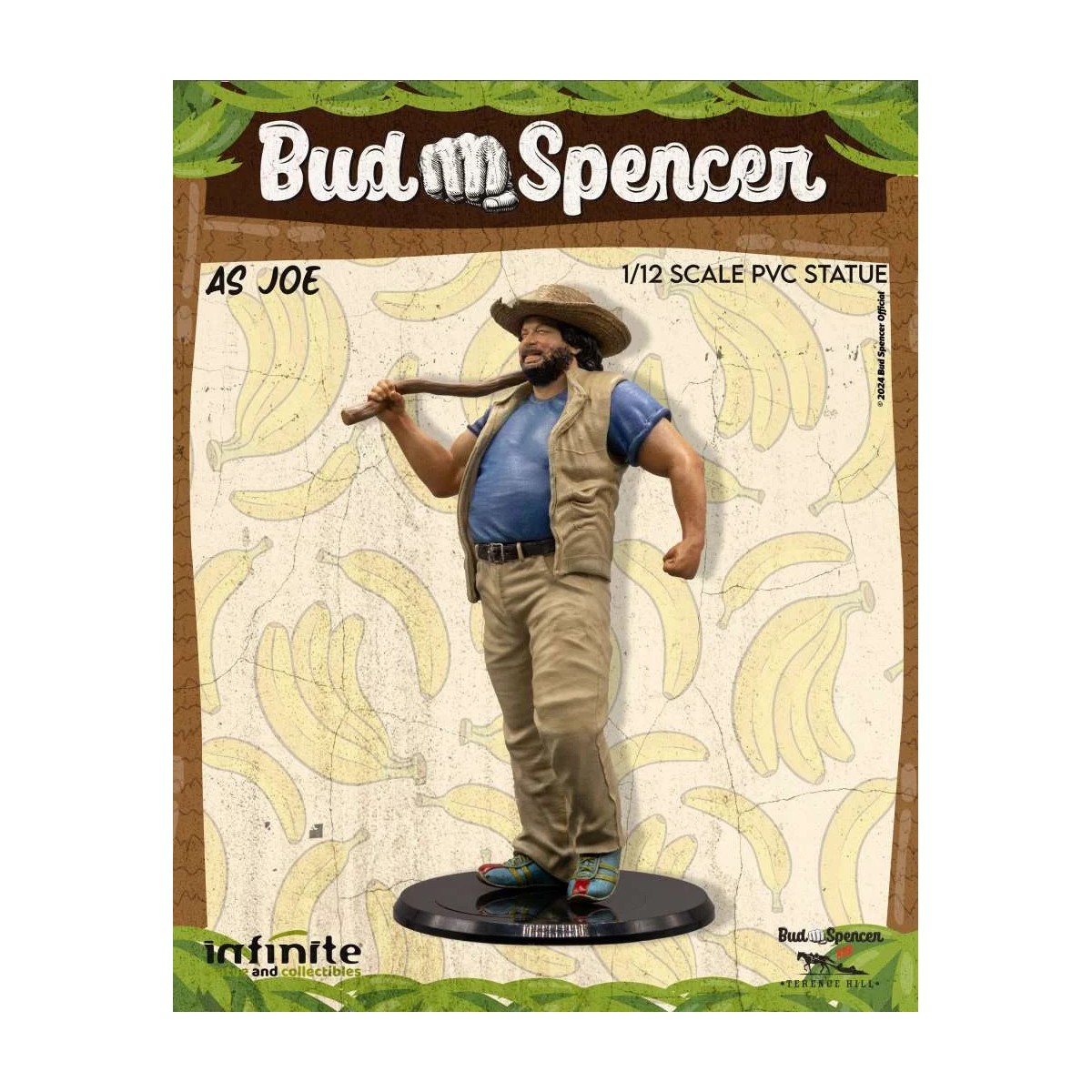 Infinite - Statua in pvc 1/12 di Bud Spencer come Joe - Banana Joe