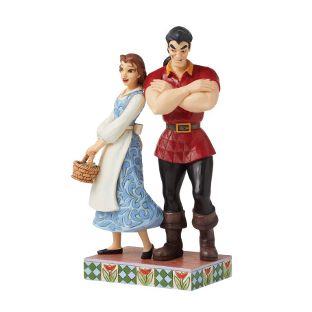 Enesco Disney Traditions Belle et Gaston - La Bella e la Bestia