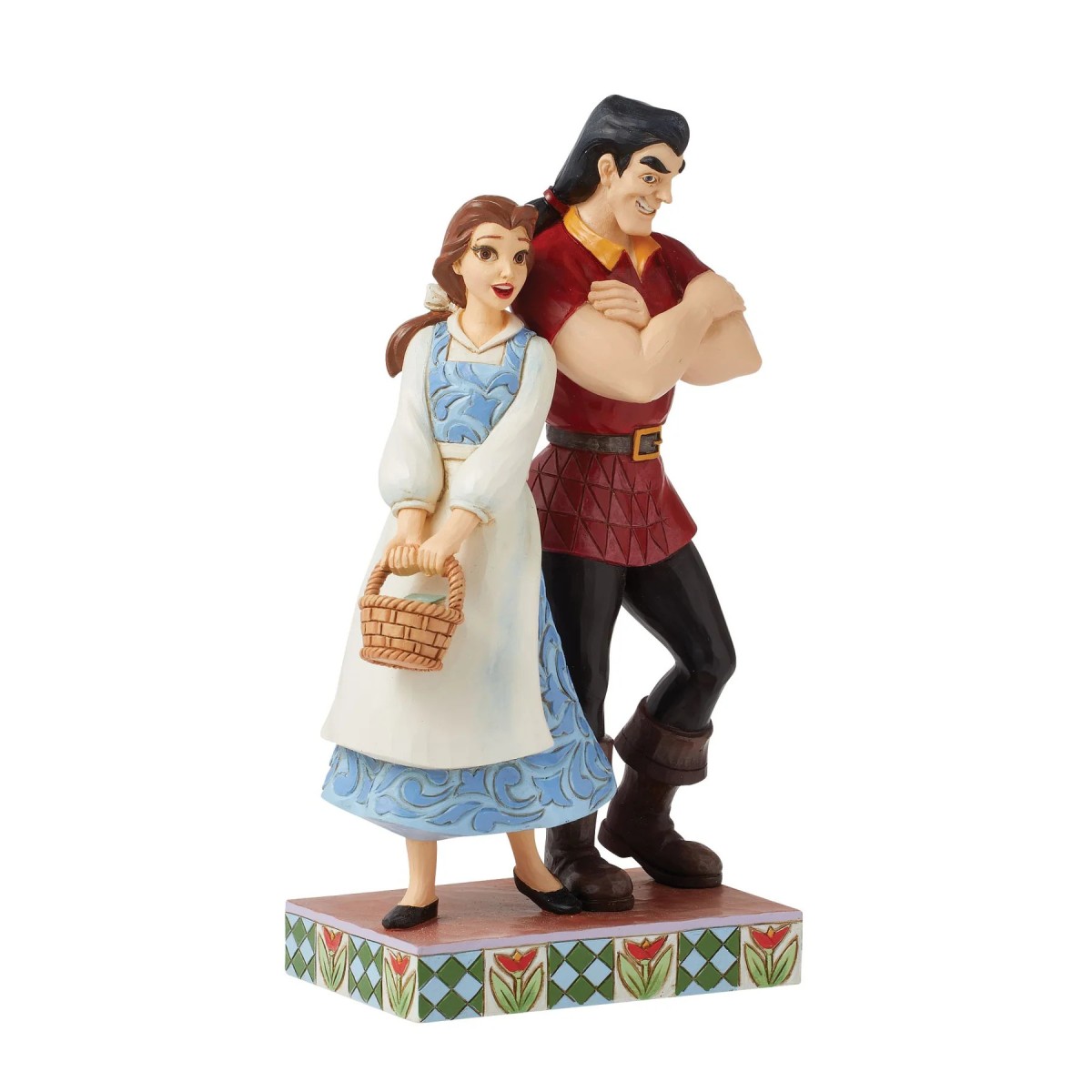 Enesco Disney Traditions Belle et Gaston - La Bella e la Bestia