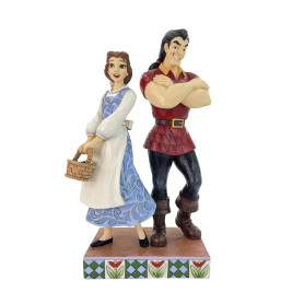 Enesco Disney Traditions Belle et Gaston - La Bella e la Bestia