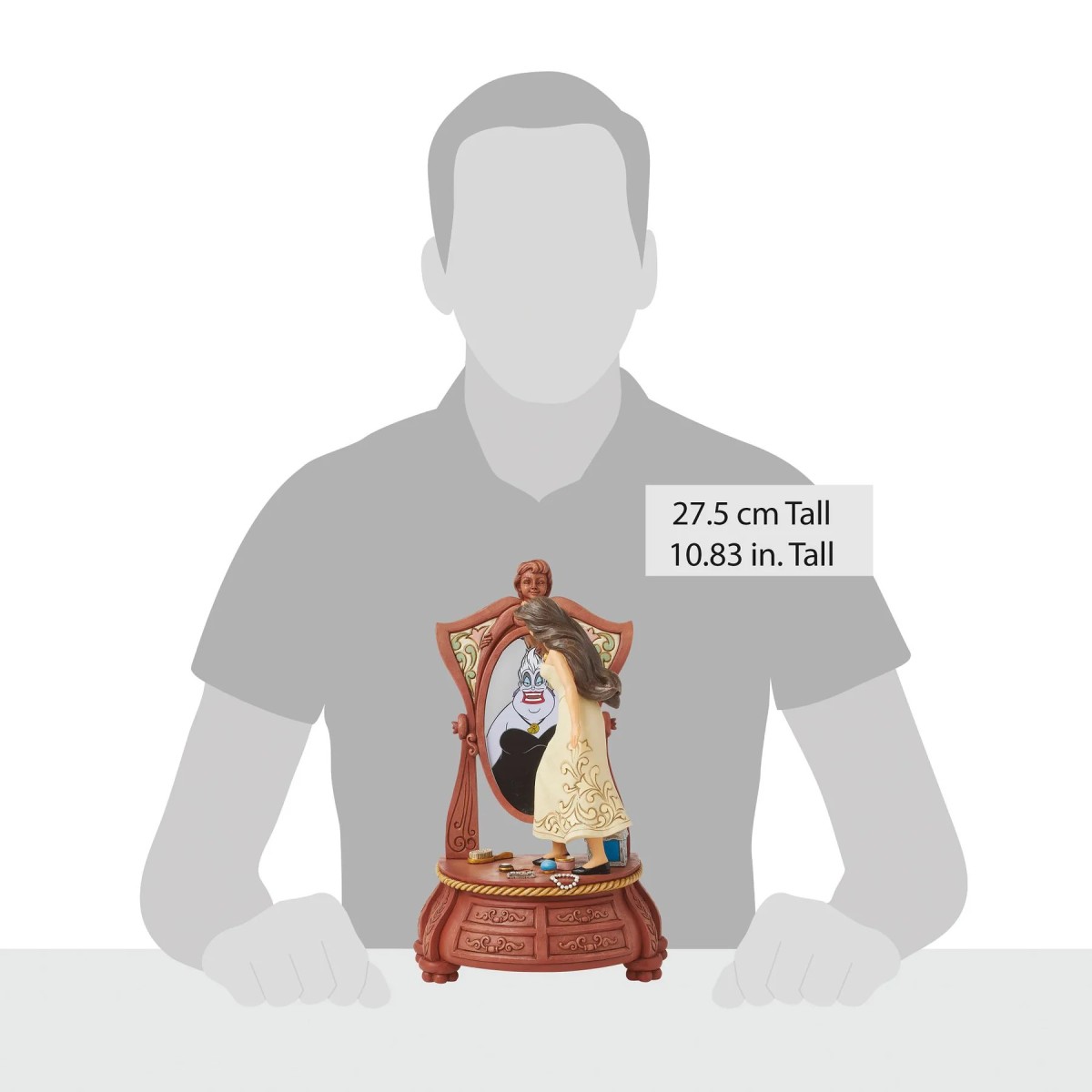 Enesco Disney Traditions By Jim Shore - Specchio Vanessa - La Petite Sirene