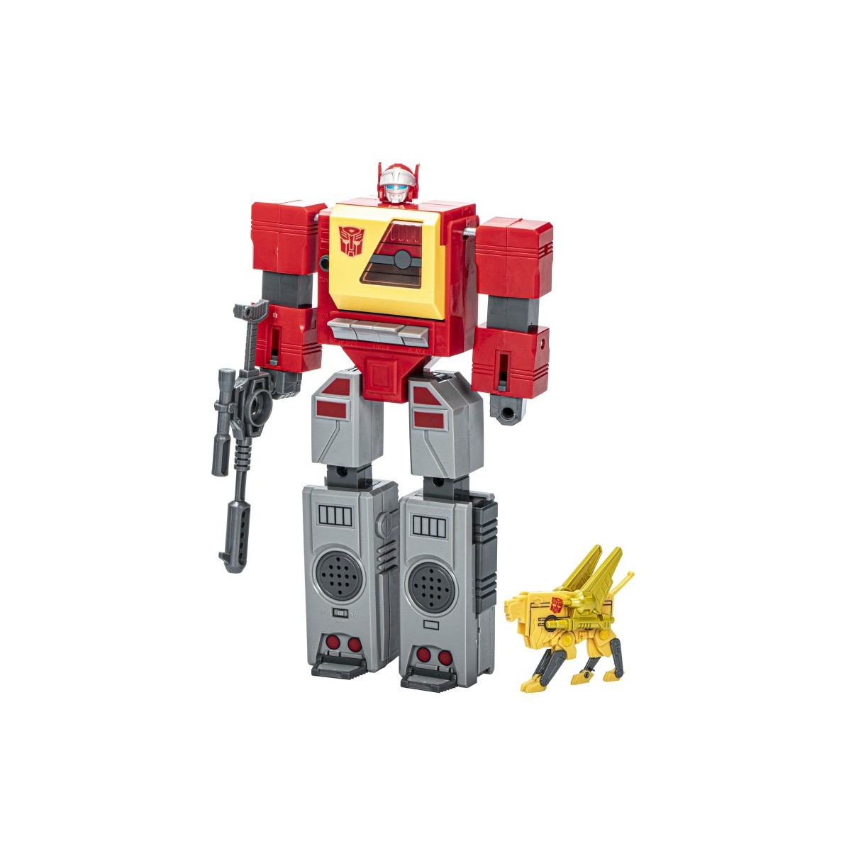 Hasbro - Transformers Retro 40° anniversario G1 - Autobot Blaster e Steeljaw