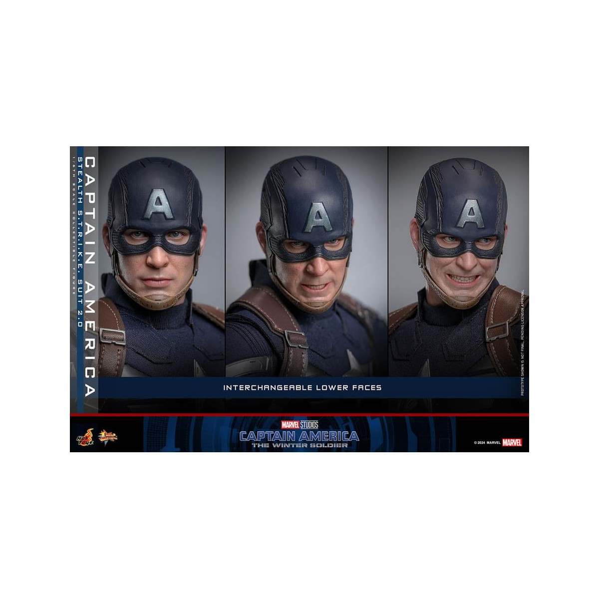 Hot Toys Captain America: The Winter Soldier - Captain America Stealth S.T.R.I.K.E. Suit MMS 1/6