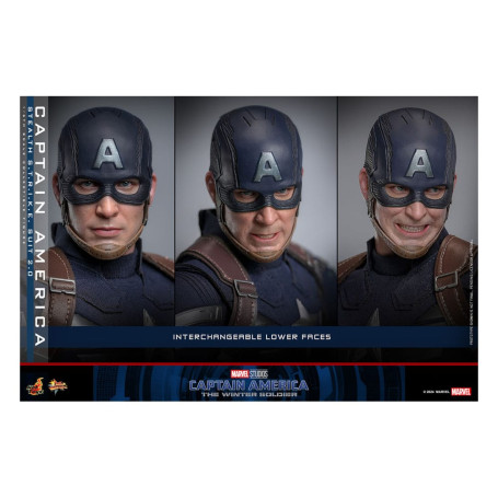 Hot Toys Captain America: The Winter Soldier - Captain America Stealth S.T.R.I.K.E. Suit MMS 1/6
