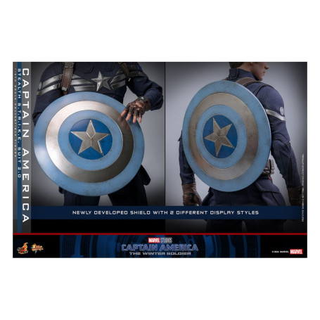 Hot Toys Captain America: The Winter Soldier - Captain America Stealth S.T.R.I.K.E. Suit MMS 1/6